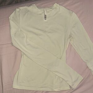 SKIMS Cotton Long Sleeve -Bone